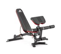 adidas Utility Weight Bench with Preacher Pad and Leg Extension