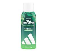 adidas Vibes Full Recharge All-Over Deo Body Spray, 48h Lasting Fragrance, with Notes of Cedar Leaf and Clary Sage, 150ml