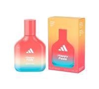 Adidas Vibes Happy Feels Eau de Parfum for All, Vibrant and Invigorating, Long Lasting Fragrance, Grapefruit and Jasmine, 50 ml