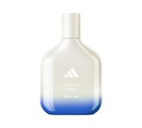 adidas Vibes Smooth Pace Eau de Parfum for All Natural Calm, Long Lasting Fragrance, Cashmere Wood and Salt Charcoal, 100 ml