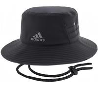 adidas Victory Bucket Hat Lightweight Moisture Wicking UPF 50 Sun Hat Fishing Camping, Black, One Size/XXL