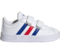 adidas VL Court 2 Infant Trainers White Junior Kids Stylish Casual Comfort Shoes