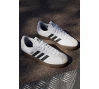 Adidas - Vl Court 3.0 Ftwwht/Cblack/Greone - Girl Shoes - white - EU 37 1/3 - Textile, Leather/Textile/Rubber EU 37 1/3