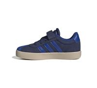 adidas VL Court 3.0 Hook and Loop Shoes Kids, Dark Blue/Team Royal Blue/Wonder Beige, 1 UK Child