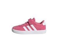 adidas VL Court 3.0 Hook and Loop Shoes Kids, Pink Fusion/Cloud White/Grey Four, 2 UK