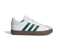 adidas Unisex Kids Vl Court 3.0 Kids Shoes, FTWR White/Collegiate Green/GUM5, 4 UK