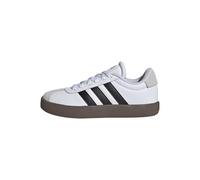 adidas, VL Court 3.0 Shoe - Kids', White/Black/Grey, 13 Little Kid