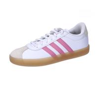 adidas VL Court 3.0 Shoes Kids, FTWR White/Bliss Pink/Alumina, 5.5 UK Child
