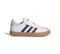 Adidas Vl Court 3.0 Skateboarding Children Trainers White EU 35 Kids