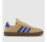 adidas Sportswear Men's VL Court 3.0 Suede Trainers, Beige, Size 9, Men Beige