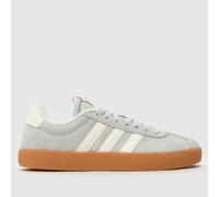 adidas VL Court 3.0 Trainers in Light Grey UK 5 (EU 38)
