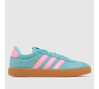 adidas VL Court 3.0 Trainers in Turquoise UK 5 (EU 38?)