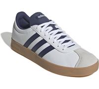 Adidas VL Court Base Mens Trainers White/Blue Uk 8.5 New JQ3037 Casual Sneaker