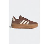 Adidas - VL Court Bold Preloved Brown/Chalk White/Wonder Beige - Girl Shoes - brown - EU 36 2/3 - Leather/Textile/Rubber EU 36 2/3