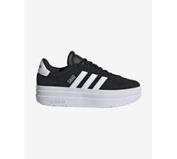 Adidas Junior Shoes VL Court Bold Core Black/Cloud White/Cloud White UK 3.5