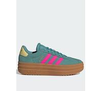 adidas VL Court Bold Shoes Kids, Bright Green, Size 4 Older Bright Green