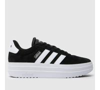 adidas VL Court Bold Trainers in Black & White UK 5 (EU 38)