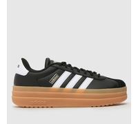 adidas Women's VL Court Bold Shoes, core Black/FTWR White/Cyber met, 6 UK