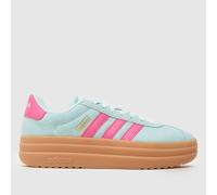 adidas VL Court Bold Trainers in Light Green UK 7 (EU 40?)
