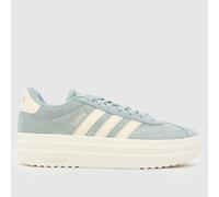 adidas VL Court Bold Trainers in Light Green UK 8 (EU 42)