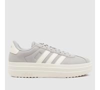 adidas VL Court Bold Shoes, Synthetics Upper, Grey