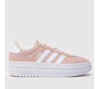adidas Sportswear Womens Vl Court Bold Trainers - Light Pink, Light Pink, Size 4, Women Light Pink