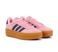 adidas Women's VL Court Bold Shoes, Bliss Pink/Dark Blue/Gold Metallic, 4.5 UK