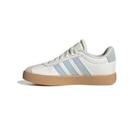 Adidas VL Unisex-Child Court 3.0 Sneaker, White/Ice Blue/Rubber, 24.0 cm