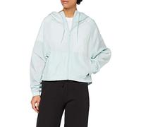 adidas W Bos Wv Jacket Sweatshirt - Green Tint, 2X-Small