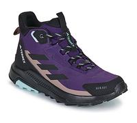 adidas Women's Terrex Anylander Mid RAIN.RDY Hiking Shoes, Aurora Plum/Core Black/Trace Brown, 4.5 UK