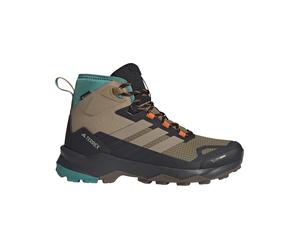 Adidas - Warm, lightweight Hiking shoes in GORE-TEX and Primaloft® - Skychaser AX5 Mid GTX Climawarm+ Cardboard/Blanch Cargo/Pure Teal for Men - Size 9 UK - Brown Brown 9 UK