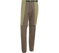 Adidas - Water-repellent hiking pants - XPR U.Z.O Pant Stroli Oliomb for Men in Softshell - Size XL - Brown Brown XL