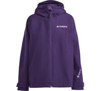 Adidas - Waterproof jacket in GORE-TEX - Xperior 2L Gore-Tex Performance Jacket W Aurora Plum for Women - Size M - Purple Purple