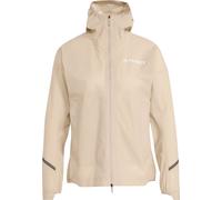 Adidas - Waterproof trail jacket - W XPR Light Rain Jacket Taumer for Women - Size S - Beige Beige S