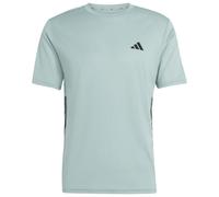 adidas - WE Base 3-Stripes Tee - Sport shirt size 4XL - Regular, grey