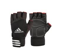 Adidas Half Finger Weight Lifting Gloves - S - Black/White