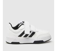 adidas Unisex Baby Tensaur Hook and Loop Shoes, Cloud White / Black / Core Black, 3 UK Child