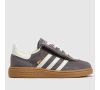 adidas White & grey Handball Spezial Toddler Trainers UK 4 (EU 20)