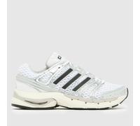 adidas White & Silver Adistar Control 5 Youth Trainers UK 4 (EU 36?)