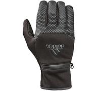adidas Winter Performance Voyager 2.0 Gloves with Multiple Touchscreen Conductivity Points, Black, Large/X-Large