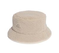adidas Winterized Teddy Fleece Bucket Hat, Recycled Polyester, Beige