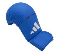 Adidas | WKF Karate Mitts for Men, Women & Kids | Intermediate and Advanced Level Training Gloves | With Injection Mould Padding Perfect for Training and Sparring | WKF Approved | No Thumb