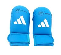 adidas WKF Karate Mitts without Thumb - Foam Padding, Secure Elastic Closing, Lightweight Training & Sparring Gloves for Karate
