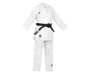 adidas WKF Kumite Fighter Martial Arts Uniform for Karate Training, Sparring, in White Climacool Technology 8OZ