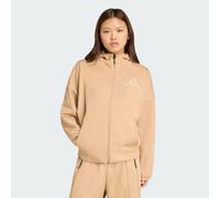 Adidas Z.n.e Full Zip Sweatshirt Beige S / Regular Women