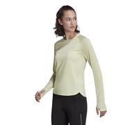 adidas Women Adizero Long Sleve T-Shirt - Green / Small