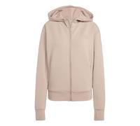 adidas WOMEN ADULT D4T Workout Full Zip Hooded Sweatshirt S