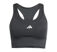 adidas Women Adult Run Pocket Medium Support Bra M A-B Black