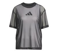 adidas Women Adult Soft LUX MESH TEE XS Black