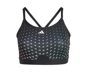 adidas Women Aeroreact Training Light Support Sports Bra, XSAB Black